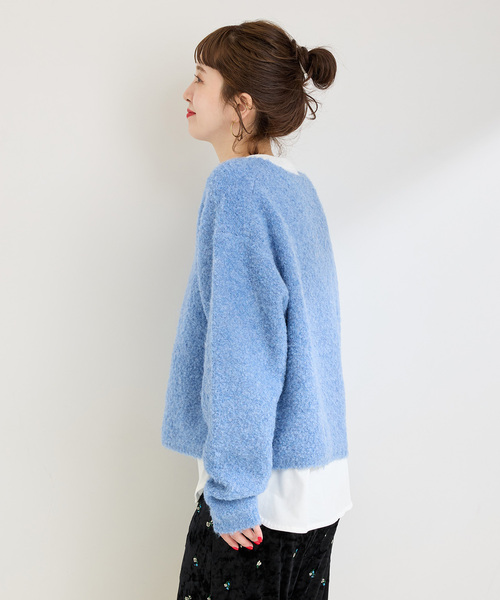 セール】手洗い可 / ブークレーニット（ニット/セーター）｜B.C STOCK  