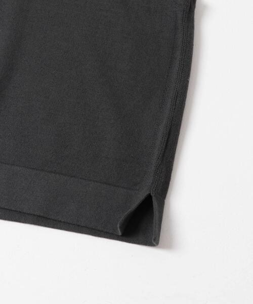 FORK&SPOON（フォークアンドスプーン）の「FORK&SPOON　クルーネックニットベスト（ベスト・レディース・チャコールグレー/ベージュ・1）」の11枚目の写真