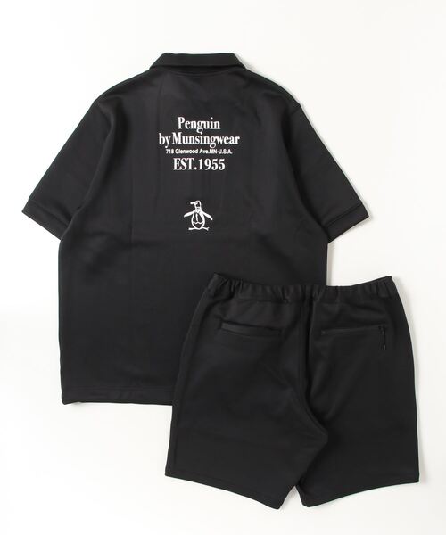 penguin BY MUNSINGWEAR（ペンギン バイ マンシングウェア）の「LIGHT SWEAT SET-UP　セットアップゴルフウェア（シャツ/ブラウス・メンズ・ブラウン/ブラック・S/M/L/XL）」の13枚目の写真