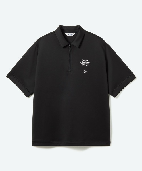 penguin BY MUNSINGWEAR（ペンギン バイ マンシングウェア）の「LIGHT SWEAT SET-UP　セットアップゴルフウェア（シャツ/ブラウス・メンズ・ブラウン/ブラック・S/M/L/XL）」の3枚目の写真