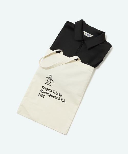 penguin BY MUNSINGWEAR（ペンギン バイ マンシングウェア）の「LIGHT SWEAT SET-UP　セットアップゴルフウェア（シャツ/ブラウス・メンズ・ブラウン/ブラック・S/M/L/XL）」の7枚目の写真