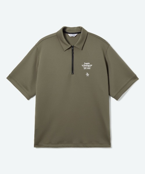 penguin BY MUNSINGWEAR（ペンギン バイ マンシングウェア）の「LIGHT SWEAT SET-UP　セットアップゴルフウェア（シャツ/ブラウス・メンズ・ブラウン/ブラック・S/M/L/XL）」の10枚目の写真