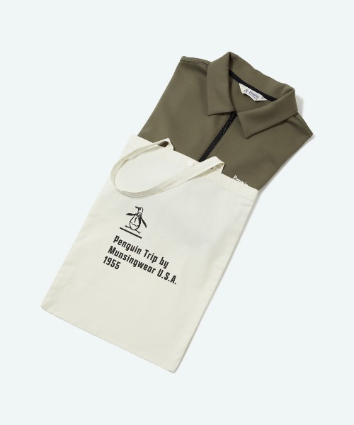 penguin BY MUNSINGWEAR（ペンギン バイ マンシングウェア）の「LIGHT SWEAT SET-UP　セットアップゴルフウェア（シャツ/ブラウス・メンズ・ブラウン/ブラック・S/M/L/XL）」の12枚目の写真