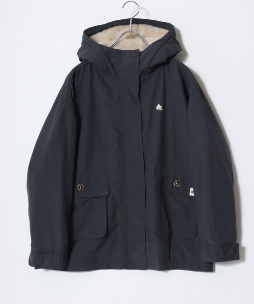 LOGOS(ロゴス)の「2025AW LOGOS/ロゴス 撥水 ナイロンタスラン 裏フリース マウンテンパーカー フーディージャケット(マウンテンパーカー・レディース・スミクロ/カーキ/エンジ/ベージュ・LL/L/M)」の7枚目の写真