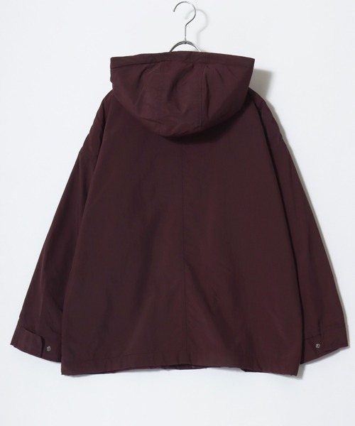 LOGOS(ロゴス)の「2025AW LOGOS/ロゴス 撥水 ナイロンタスラン 裏フリース マウンテンパーカー フーディージャケット(マウンテンパーカー・レディース・スミクロ/カーキ/エンジ/ベージュ・LL/L/M)」の12枚目の写真