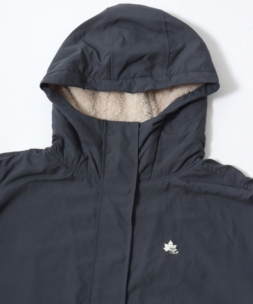 LOGOS(ロゴス)の「2025AW LOGOS/ロゴス 撥水 ナイロンタスラン 裏フリース マウンテンパーカー フーディージャケット(マウンテンパーカー・レディース・スミクロ/カーキ/エンジ/ベージュ・LL/L/M)」の13枚目の写真