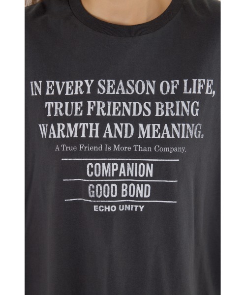 RODEO CROWNS WIDE BOWL（ロデオクラウンズワイドボウル）の「バックドッキングロングスリーブTシャツ（Tシャツ/カットソー・レディース・カーキ/オフホワイト/ダークオレンジ/チャコールグレー・FREE）」の10枚目の写真