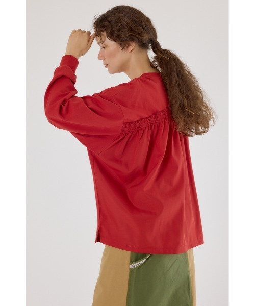 RODEO CROWNS WIDE BOWL（ロデオクラウンズワイドボウル）の「バックドッキングロングスリーブTシャツ（Tシャツ/カットソー・レディース・カーキ/オフホワイト/ダークオレンジ/チャコールグレー・FREE）」の19枚目の写真