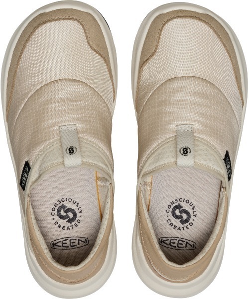 KEEN（キーン）の「WHYSER / ワイザー / レディース スリッポン スニーカー（スリッポン・レディース・アイボリー・24cm/23.5cm/23cm/22.5cm/26cm/25.5cm/25cm/24.5cm）」の4枚目の写真