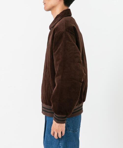 URBAN RESEARCH Sonny Label（アーバンリサーチサニーレーベル）の「『別注』GEM SPORTSWEAR×Sonny Label　コーデュロイパデッドブルゾン（ブルゾン・メンズ・ダークブラウン/ネイビー・MEDIUM/LARGE）」の18枚目の写真