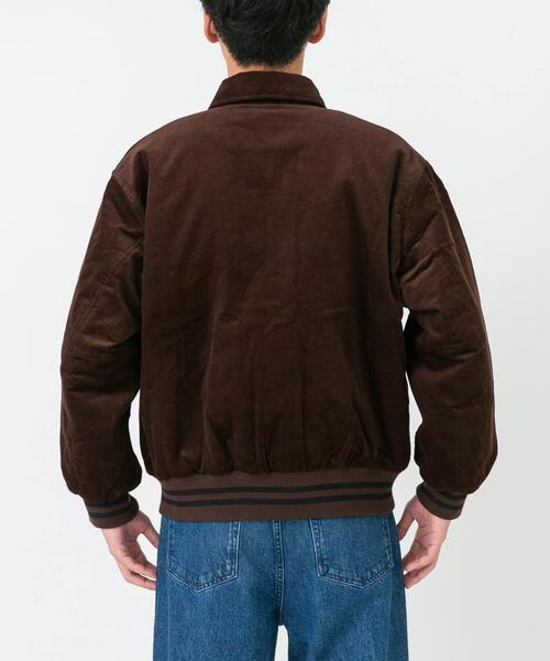 URBAN RESEARCH Sonny Label（アーバンリサーチサニーレーベル）の「『別注』GEM SPORTSWEAR×Sonny Label　コーデュロイパデッドブルゾン（ブルゾン・メンズ・ダークブラウン/ネイビー・MEDIUM/LARGE）」の17枚目の写真