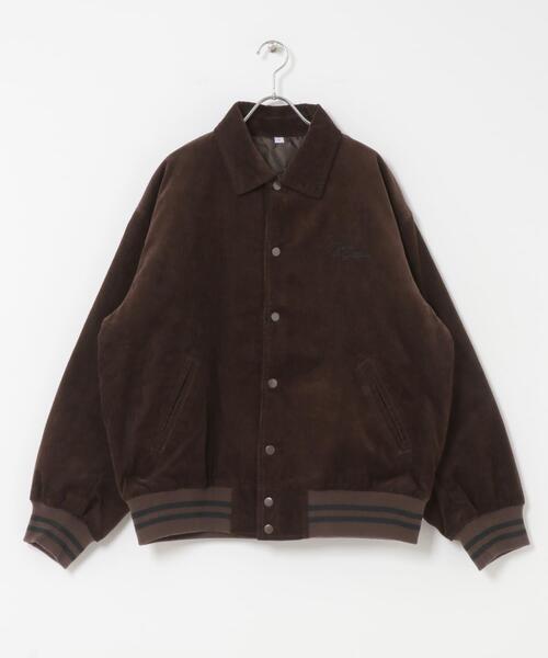 URBAN RESEARCH Sonny Label(アーバンリサーチサニーレーベル)の「『別注』GEM SPORTSWEAR×Sonny Label コーデュロイパデッドブルゾン(ブルゾン・メンズ・ダークブラウン/ネイビー・MEDIUM/LARGE)」の22枚目の写真