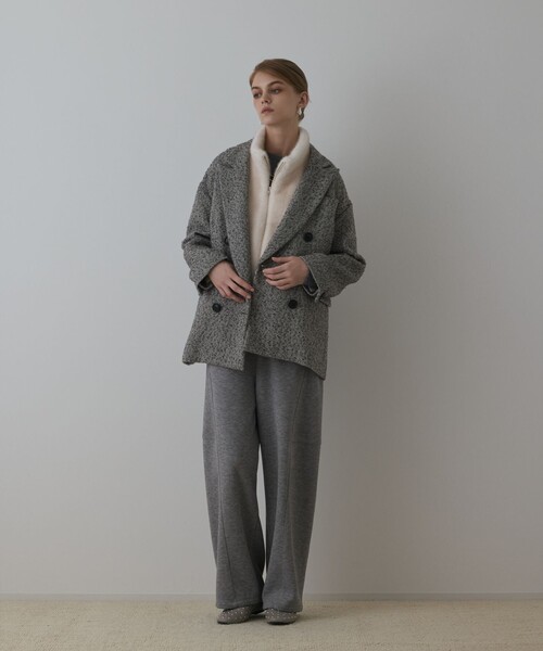 Diagram(ダイアグラム)の「カルゼツイードダブルジャケット(その他アウター・レディース・グレー/ブラウン・38/36)」の22枚目の写真