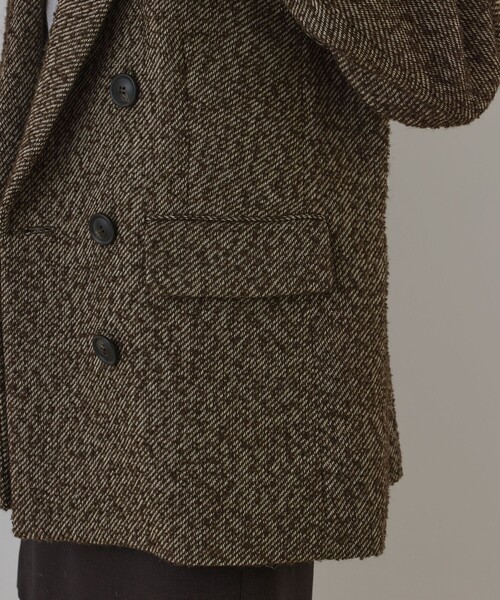Diagram(ダイアグラム)の「カルゼツイードダブルジャケット(その他アウター・レディース・グレー/ブラウン・38/36)」の16枚目の写真
