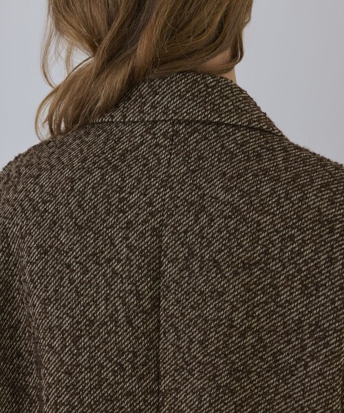 Diagram(ダイアグラム)の「カルゼツイードダブルジャケット(その他アウター・レディース・グレー/ブラウン・38/36)」の18枚目の写真
