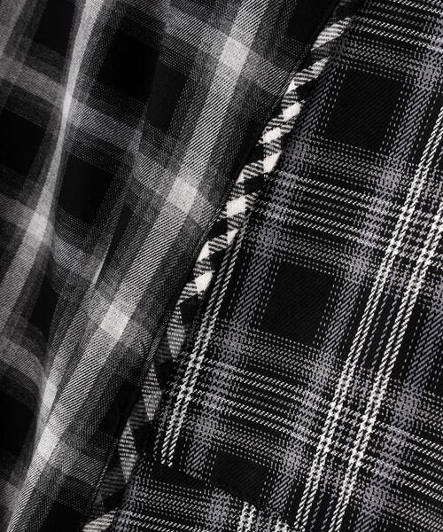 AULA AILA(アウラアイラ)の「AULA AILA(アウラ アイラ)別注チェックジャンパースカート(ワンピース・レディース・イエロー/ブラック・0)」の3枚目の写真