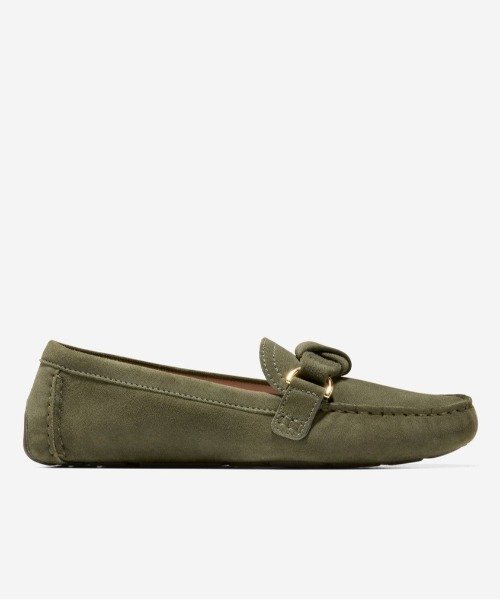 COLE HAAN(コールハーン)の「エミー ノット ドライバー womens(スリッポン・レディース・グリーン・5/5.5/6/6.5/7/7.5/8/8.5)」の1枚目の写真