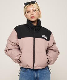 BALMAIN パープル ダウンジャケット フード付き ザノースフェイス パープルレーベル ND2756N ロングセロー