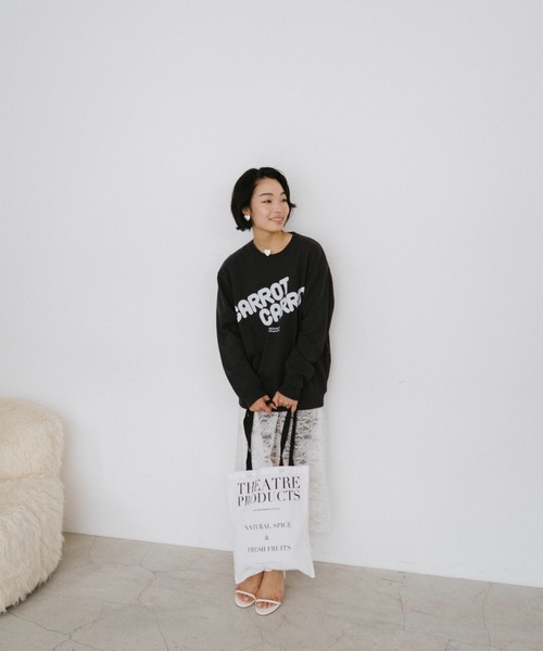 THEATRE PRODUCTS（シアタープロダクツ）の「ロゴプリントトートバッグ（トートバッグ・レディース・ブラック/レッド/ホワイト・FREE）」の12枚目の写真