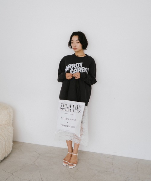 THEATRE PRODUCTS（シアタープロダクツ）の「ロゴプリントトートバッグ（トートバッグ・レディース・ブラック/レッド/ホワイト・FREE）」の14枚目の写真