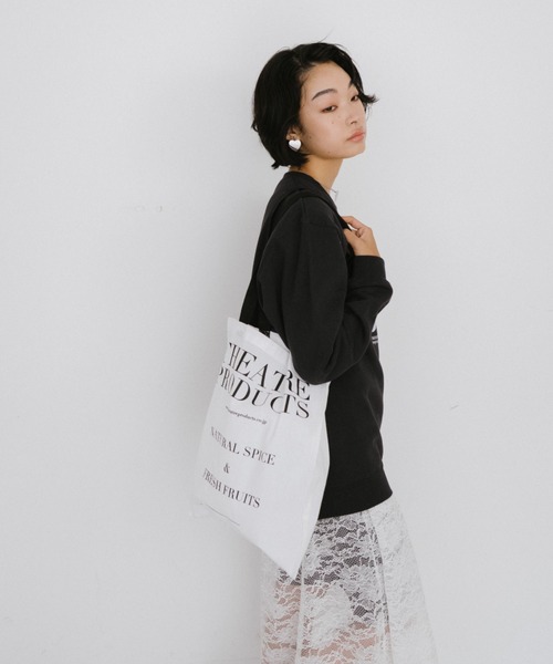 THEATRE PRODUCTS（シアタープロダクツ）の「ロゴプリントトートバッグ（トートバッグ・レディース・ブラック/レッド/ホワイト・FREE）」の18枚目の写真