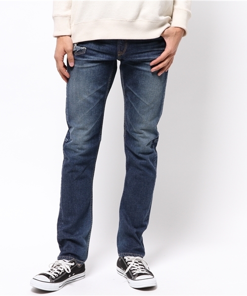 TAVERNITI SO JEANS（タヴァニティソージーンズ）の「【JIMMY TAVERNITI / ジミー タバニティ】Blackie スリム テーパード デニム（デニムパンツ・メンズ・インディゴブルー・32inch/33inch/31inch/28inch/29inch/30inch/34inch）」の9枚目の写真