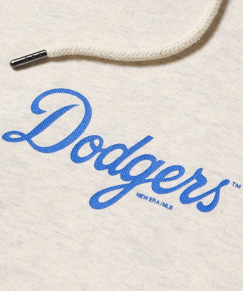 NEW ERA(ニューエラ)の「NEWERA-MLB SW PO HOODIE(パーカー・メンズ・ナチュラル/ネイビー・M/L)」の6枚目の写真