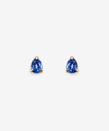 K10 イエローゴールド サファイア しずく ピアス ESTELLE/エステール WEB限定