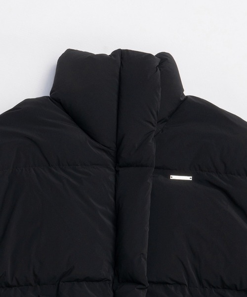 PRANK PROJECT（プランクプロジェクト）の「ポンチョダウン / Poncho Down（ダウンジャケット/コート・レディース・ブラック/アイボリー・FREE）」の16枚目の写真