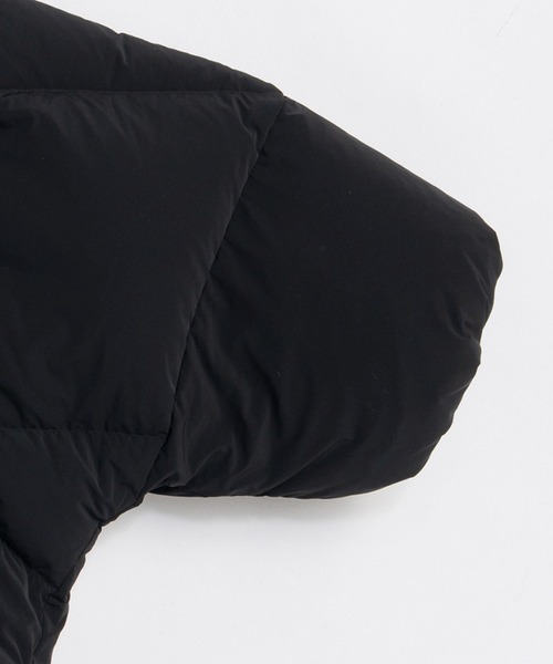 PRANK PROJECT（プランクプロジェクト）の「ポンチョダウン / Poncho Down（ダウンジャケット/コート・レディース・ブラック/アイボリー・FREE）」の14枚目の写真