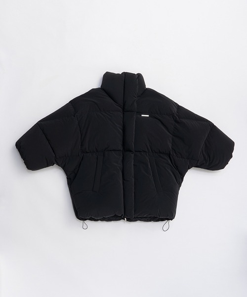 PRANK PROJECT（プランクプロジェクト）の「ポンチョダウン / Poncho Down（ダウンジャケット/コート・レディース・ブラック/アイボリー・FREE）」の17枚目の写真