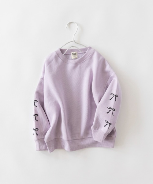 DRC branshes（ディーアールシーブランシェス）の「【DRC/裏起毛】アソートグラフィックトレーナー（スウェット・キッズ・ブラック/サックスブルー/アイボリー/その他4/カラフル/ライトグリーン/ピンク/ネイビー/その他2/その他1/ラベンダー/その他3/その他5・150/140/100/110/120/130）」の6枚目の写真