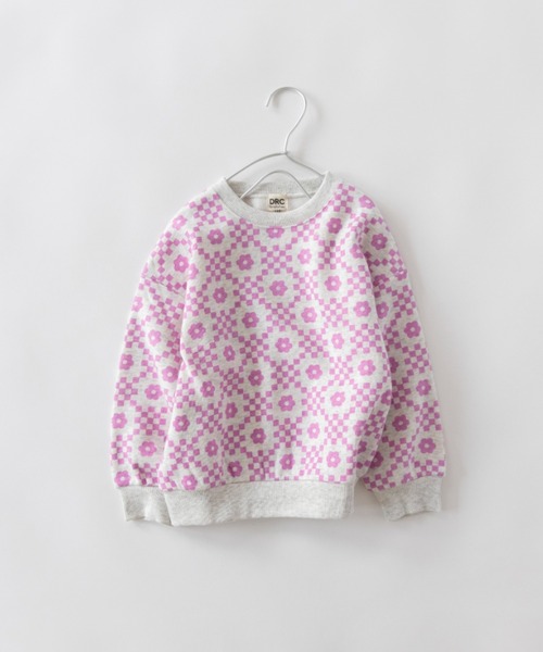 DRC branshes（ディーアールシーブランシェス）の「【DRC/裏起毛】アソートグラフィックトレーナー（スウェット・キッズ・ブラック/サックスブルー/アイボリー/その他4/カラフル/ライトグリーン/ピンク/ネイビー/その他2/その他1/ラベンダー/その他3/その他5・150/140/100/110/120/130）」の11枚目の写真