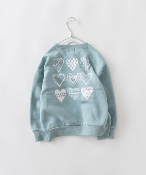 DRC branshes（ディーアールシーブランシェス）の「【DRC/裏起毛】アソートグラフィックトレーナー（スウェット・キッズ・ブラック/サックスブルー/アイボリー/その他4/カラフル/ライトグリーン/ピンク/ネイビー/その他2/その他1/ラベンダー/その他3/その他5・150/140/100/110/120/130）」の4枚目の写真