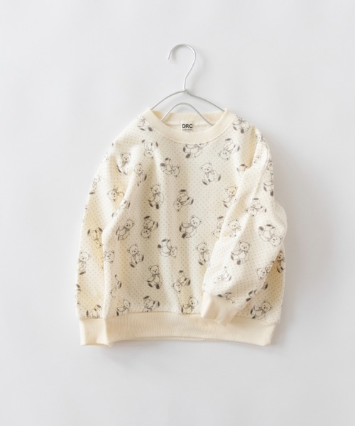 DRC branshes（ディーアールシーブランシェス）の「【DRC/裏起毛】アソートグラフィックトレーナー（スウェット・キッズ・ブラック/サックスブルー/アイボリー/その他4/カラフル/ライトグリーン/ピンク/ネイビー/その他2/その他1/ラベンダー/その他3/その他5・150/140/100/110/120/130）」の2枚目の写真