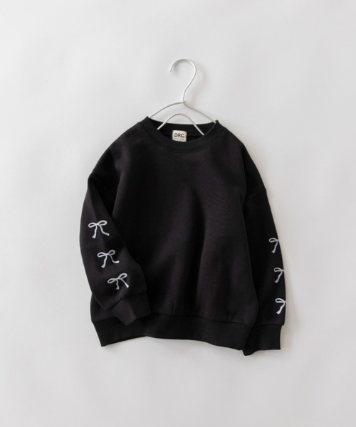 DRC branshes（ディーアールシーブランシェス）の「【DRC/裏起毛】アソートグラフィックトレーナー（スウェット・キッズ・ブラック/サックスブルー/アイボリー/その他4/カラフル/ライトグリーン/ピンク/ネイビー/その他2/その他1/ラベンダー/その他3/その他5・150/140/100/110/120/130）」の3枚目の写真
