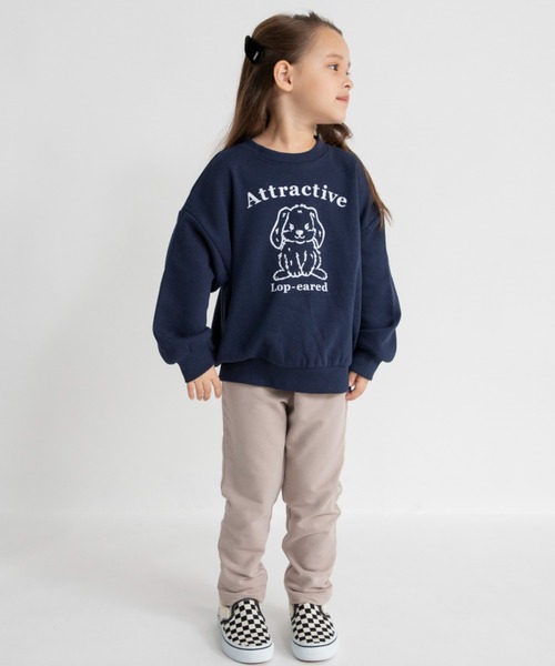 DRC branshes（ディーアールシーブランシェス）の「【DRC/裏起毛】アソートグラフィックトレーナー（スウェット・キッズ・ブラック/サックスブルー/アイボリー/その他4/カラフル/ライトグリーン/ピンク/ネイビー/その他2/その他1/ラベンダー/その他3/その他5・150/140/100/110/120/130）」の18枚目の写真