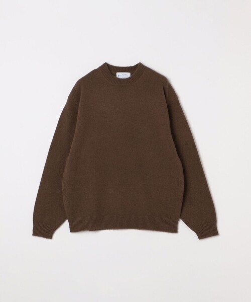 セール】SHIPS any: French Merino ウール クルーネック ニット