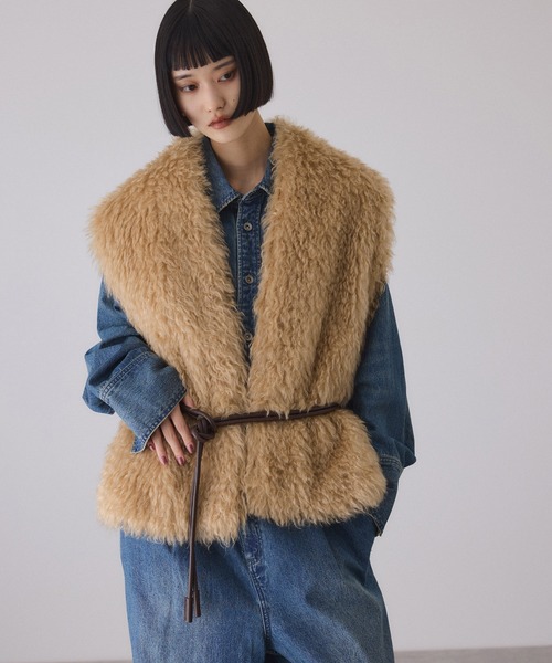 完売品！【新品未使用】aere アエレ　eco suede half coat 完売品！【新品未使用】aere アエレeco suede half coat