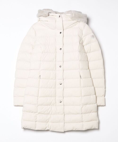 CAPEHORN(ケープホーン)の「CAPE HORN SANTACRUZ ECOFUR ケープホーン サンタクルーズ エコファー ダウンコート(ダウンジャケット/コート・レディース・オフホワイト/ベージュ系1/モカ/ブルー系1/ブラック/ホワイト系1・40/42/44/46)」の9枚目の写真