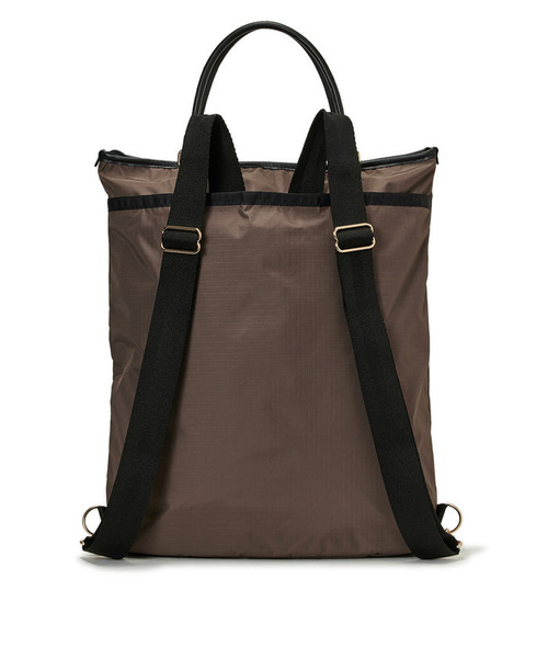 LeSportsac(レスポートサック)の「EVERYDAY TH CITY BKPK アップタウンダークチョコ/ブラック(バックパック/リュック・レディース・ブラウン・FREE)」の6枚目の写真