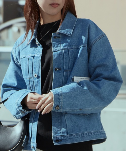 Johnbull/ジョンブル JEAN JACKET ボックスシルエット セカンドデニム