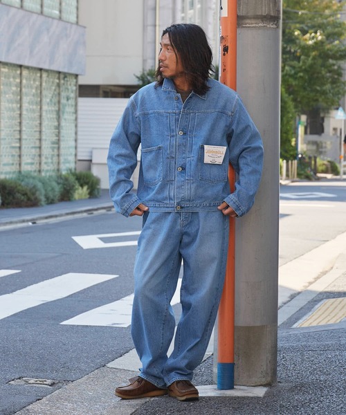 Johnbull/ジョンブル JEAN JACKET ボックスシルエット セカンドデニム