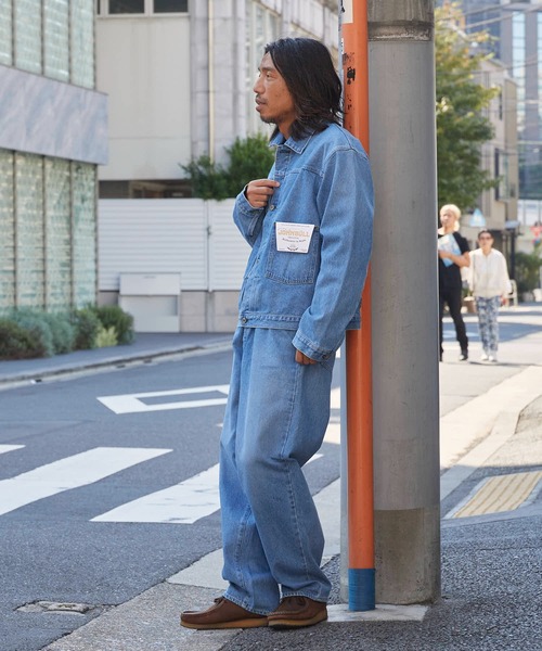 Johnbull/ジョンブル JEAN JACKET ボックスシルエット セカンドデニム