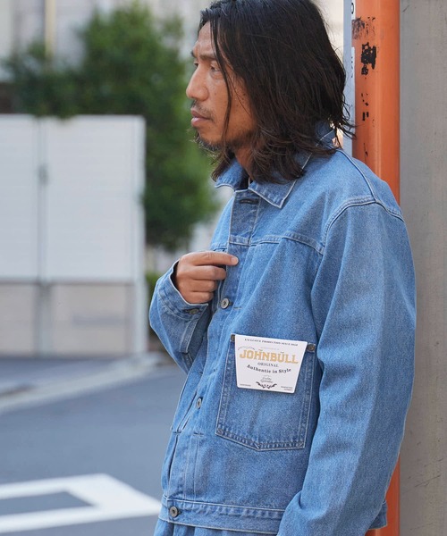 Johnbull/ジョンブル JEAN JACKET ボックスシルエット セカンドデニム