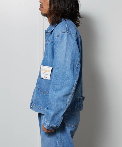 Johnbull/ジョンブル JEAN JACKET ボックスシルエット セカンドデニム