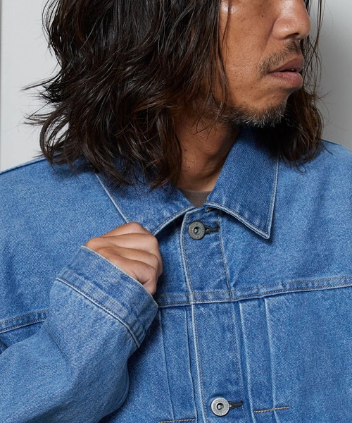 Johnbull/ジョンブル JEAN JACKET ボックスシルエット セカンドデニム