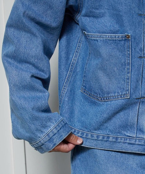 Johnbull/ジョンブル JEAN JACKET ボックスシルエット セカンドデニム