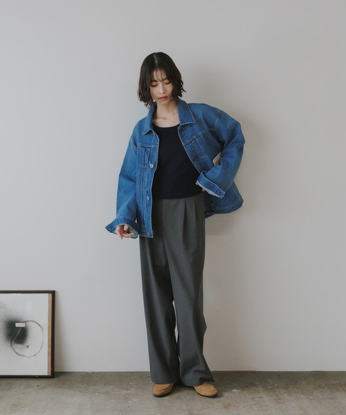 Johnbull/ジョンブル JEAN JACKET ボックスシルエット セカンドデニムジャケット デニム 13.5オンス