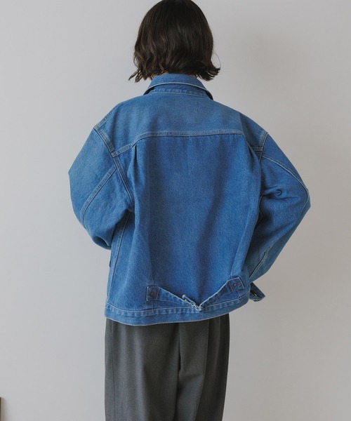 Johnbull/ジョンブル JEAN JACKET ボックスシルエット セカンドデニム